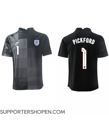England Jordan Pickford #1 Målvakt Hemma Matchtröja VM 2022 Kortärmad